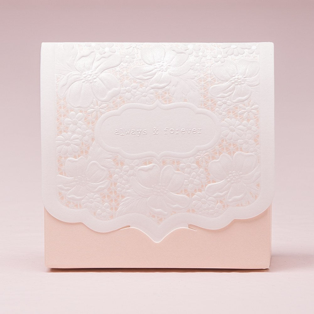 Boîte de faveur Blush