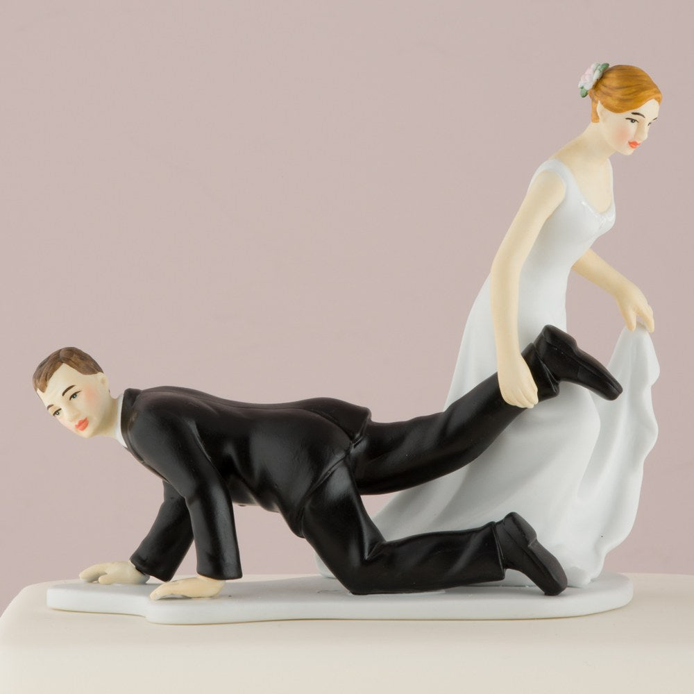 "Having The Upper Hand" Cake Topper