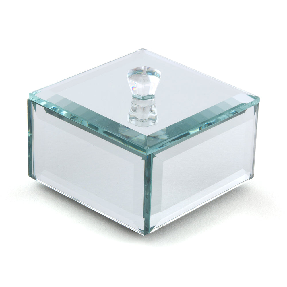 Petite boîte miroir avec couvercle