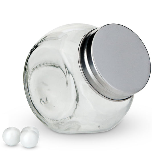 Small Glass Candy Jar