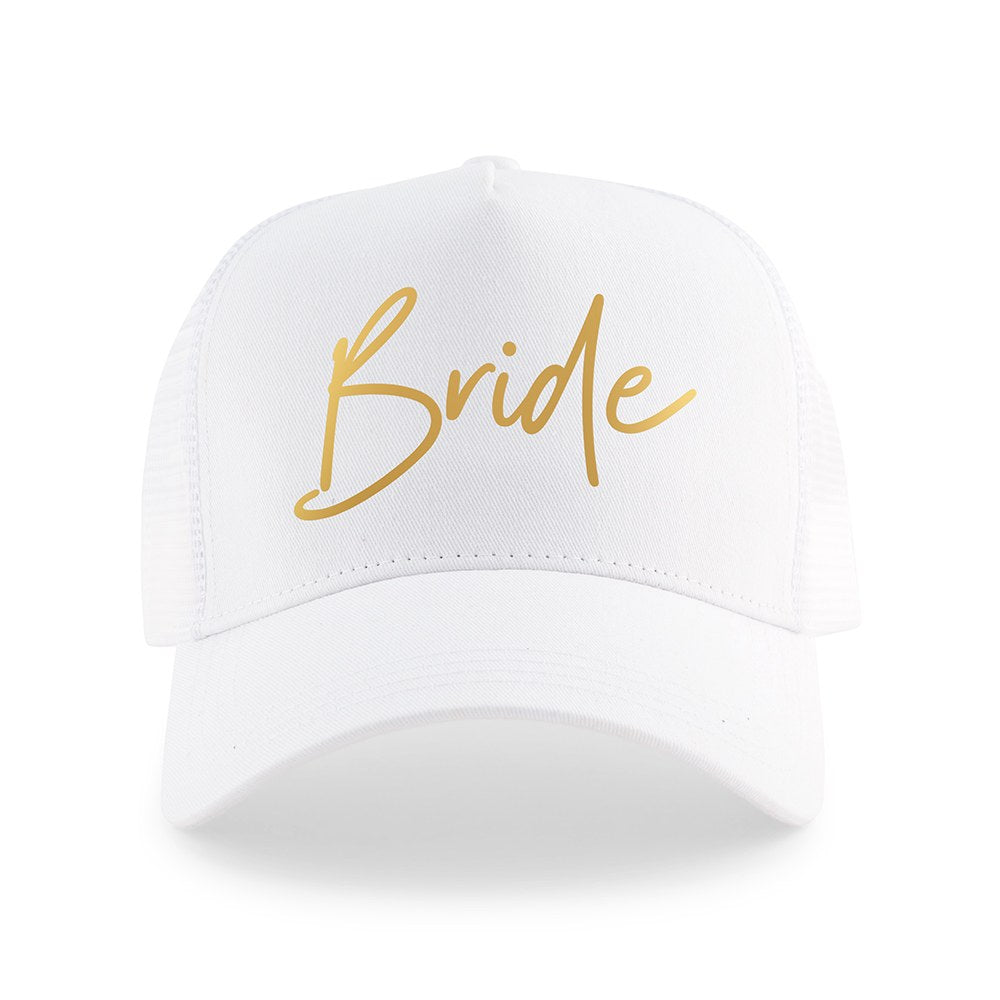Wedding Party Snapback Trucker Hats - Bride