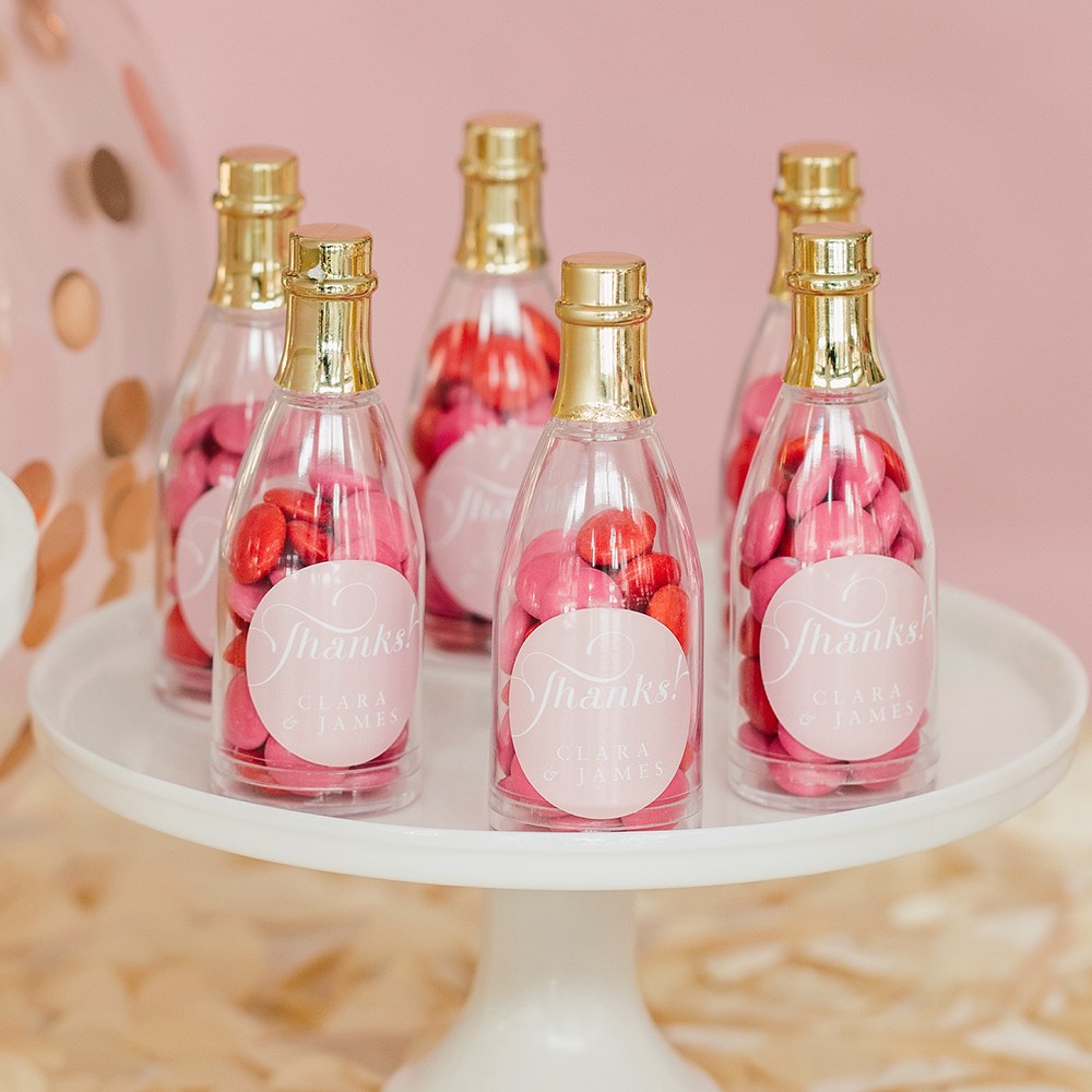 Petite boîte cadeau - Bouteille de champagne