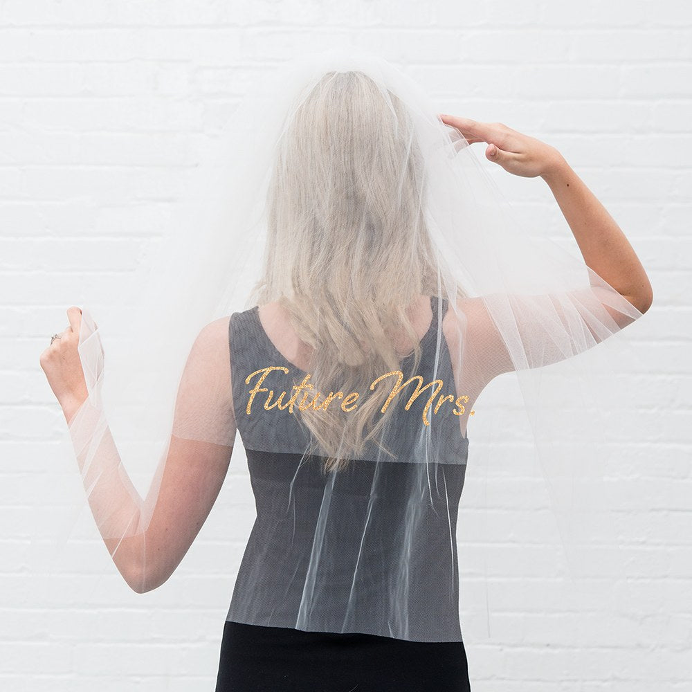 Voile Bachelorette - Future Mrs.