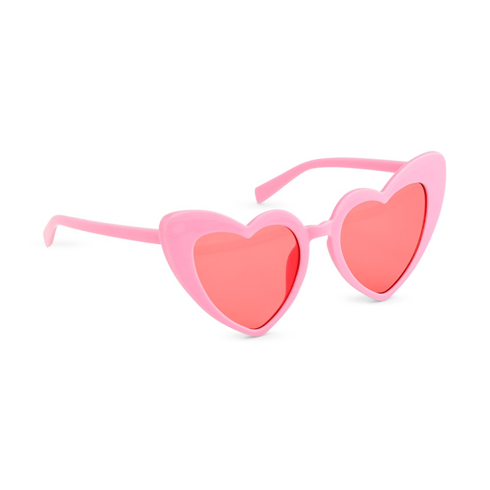 Bachelorette Party Sunglasses - Pink Heart Eyes