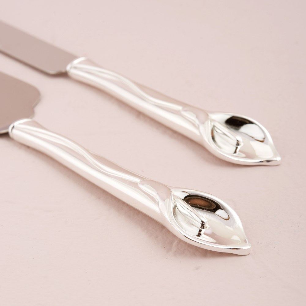 Calla Lily Cake Serving Set