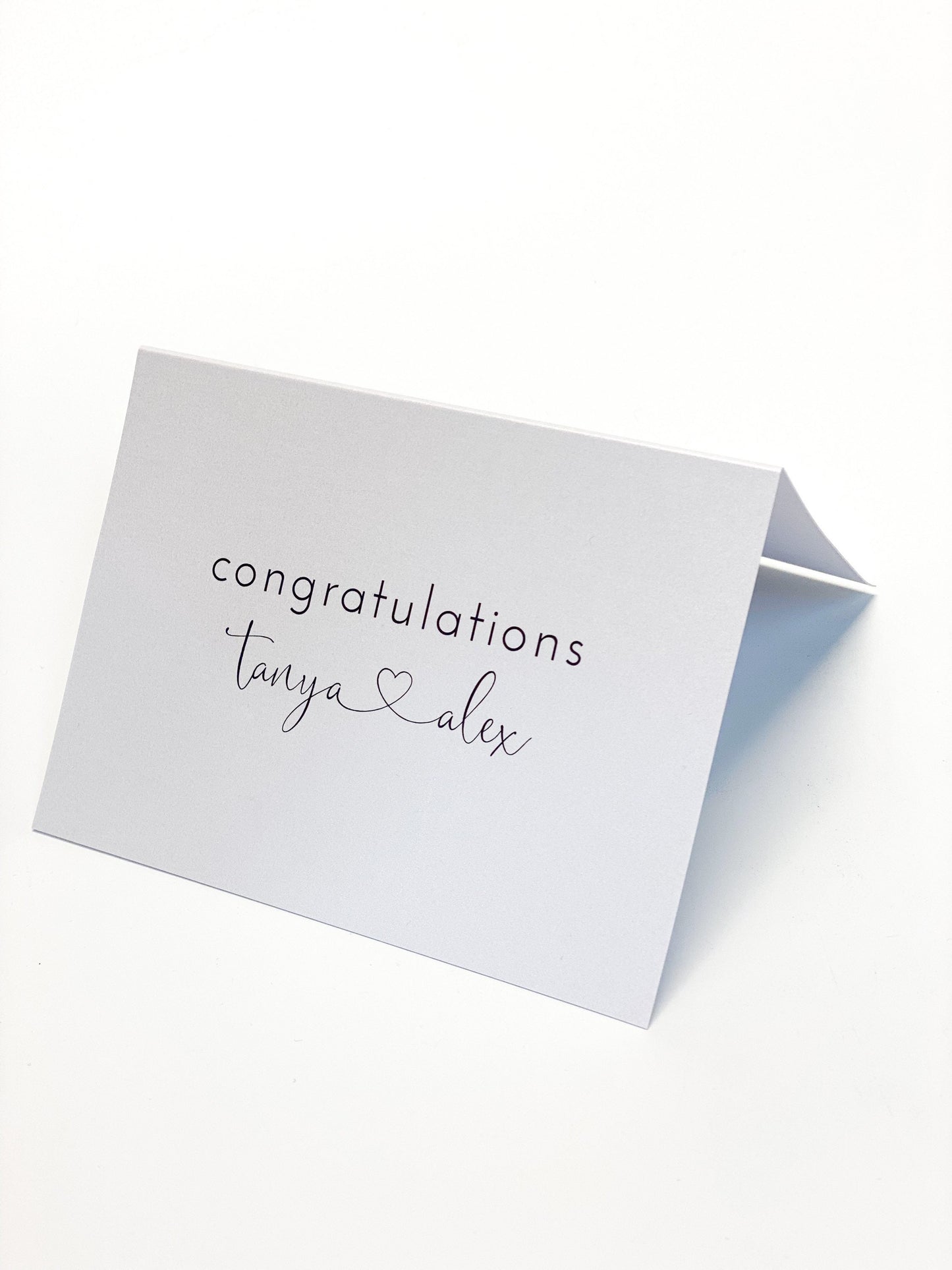 Carte Congratulations personnalisée