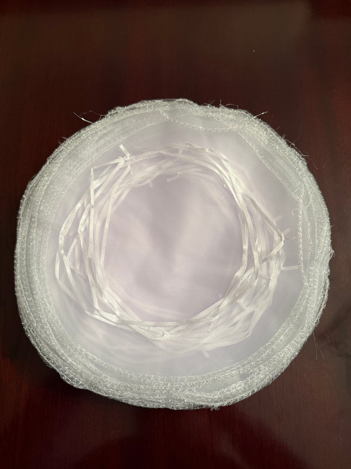 Boîte découpe coeur blanche
