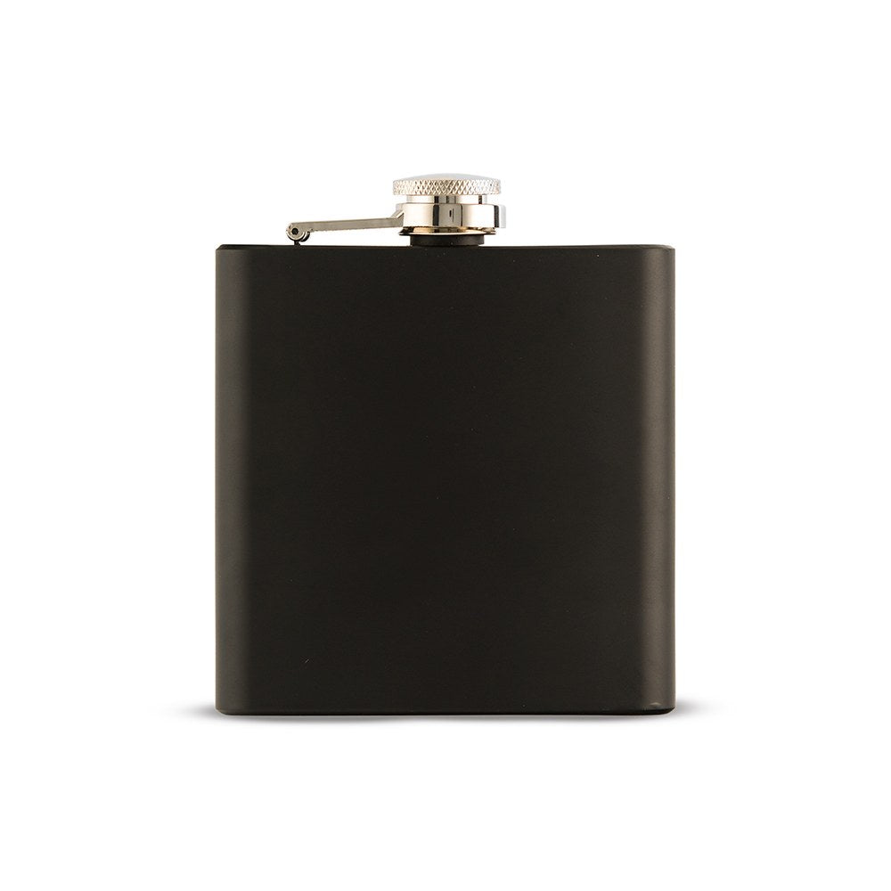 Black Hip Flask