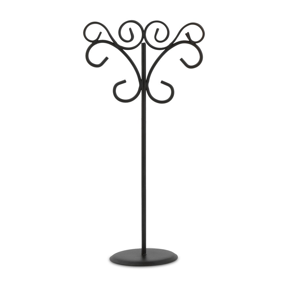 Tall Ornamental Wire Stationery Holder