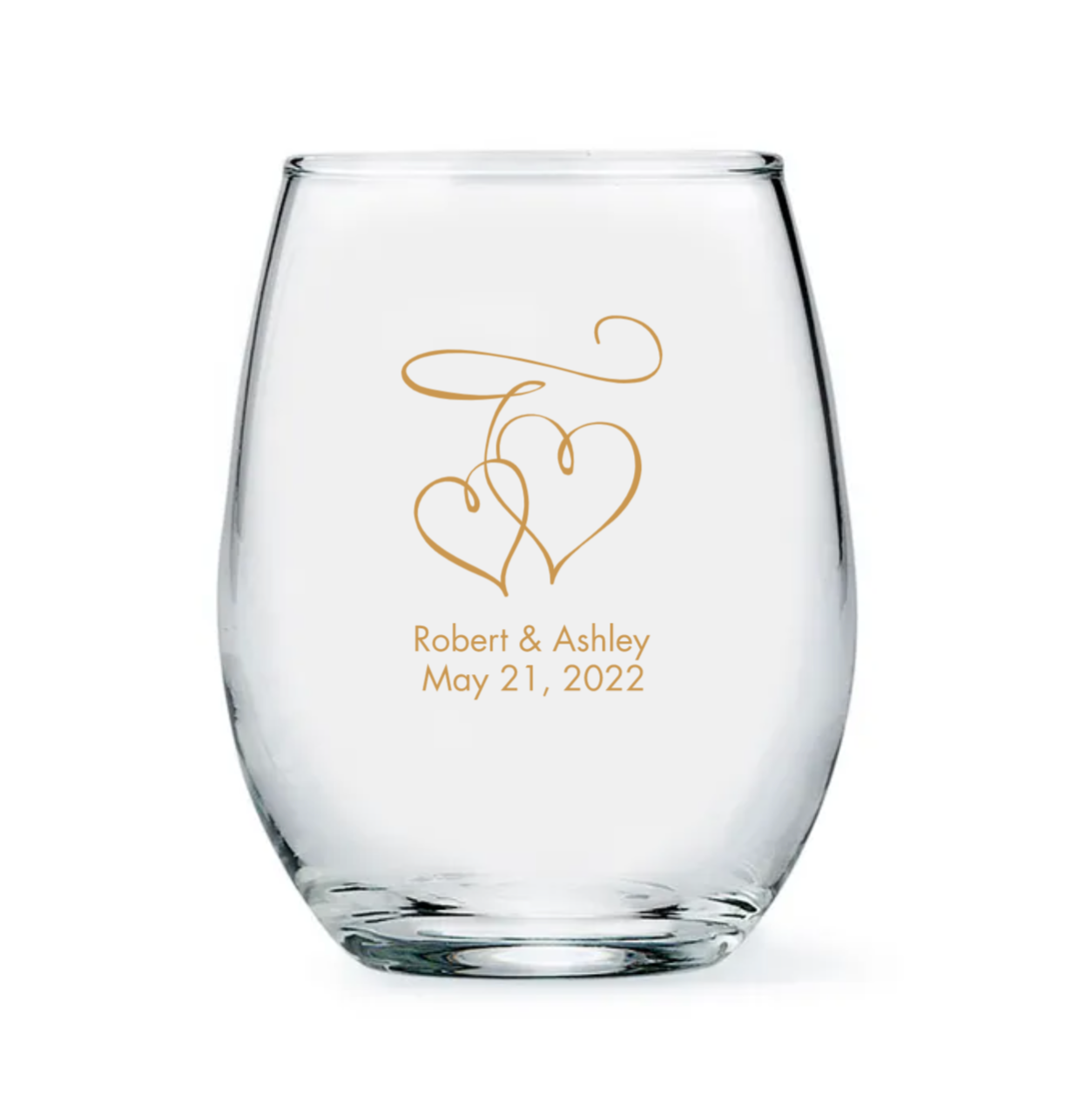 Personalized Stemless Glasses 9oz. - 50x