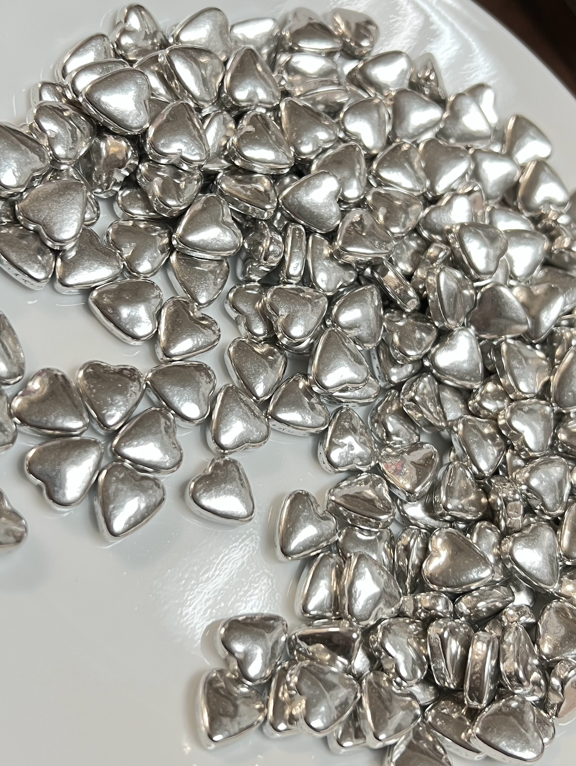 Silver heart Candy 100g