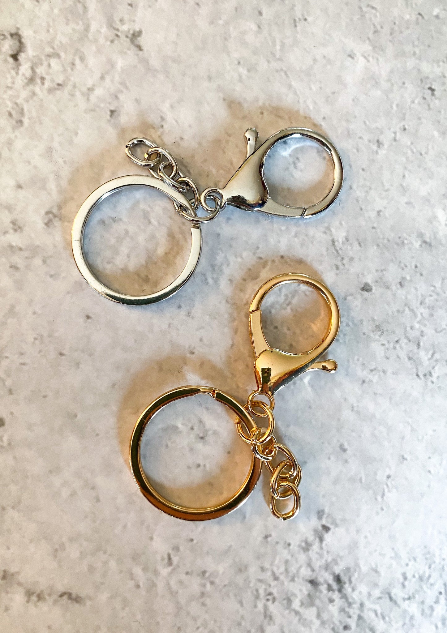 Personalized heart keychain with engraved text