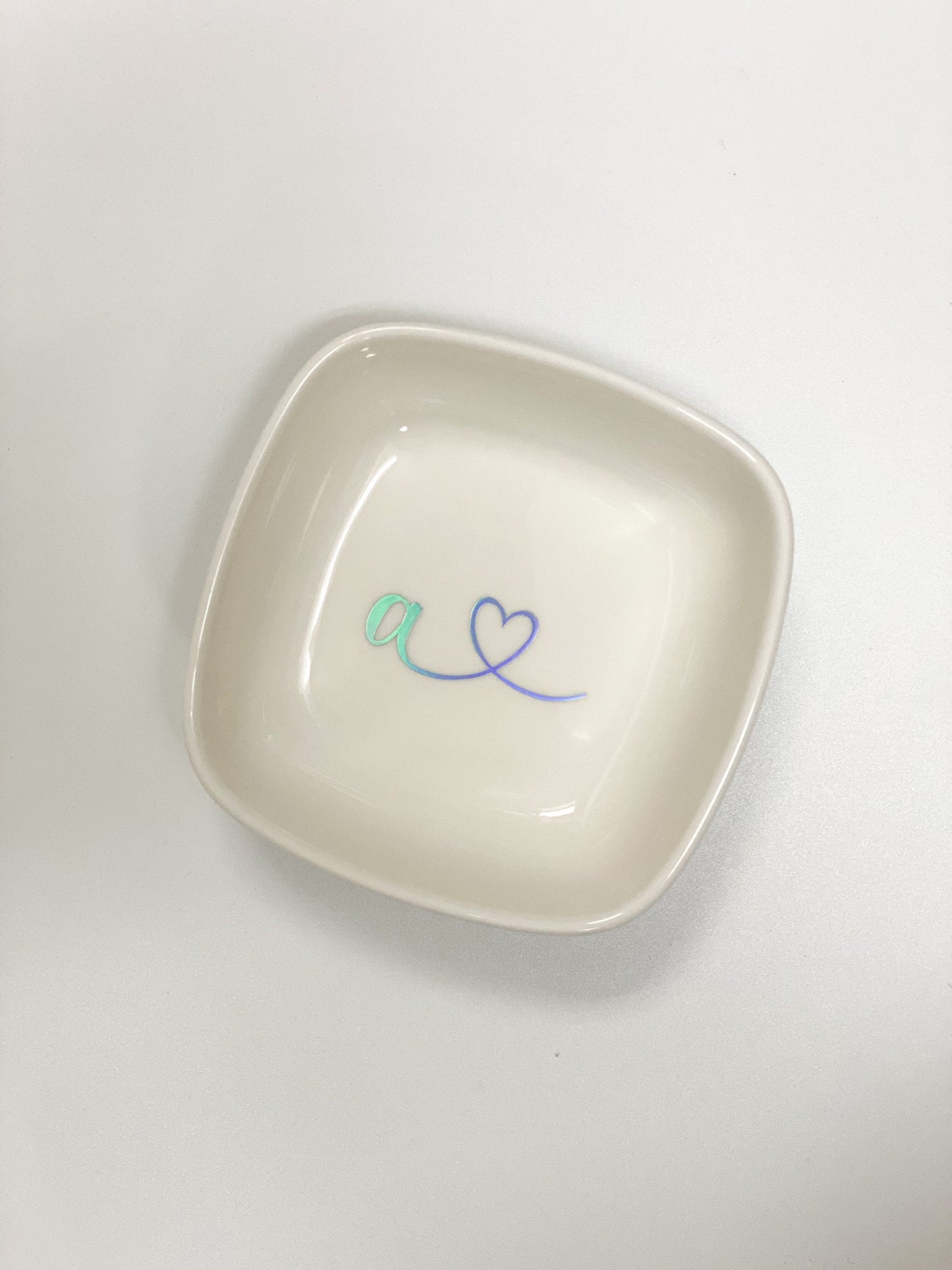 Trinket Ring Dish with Personalization