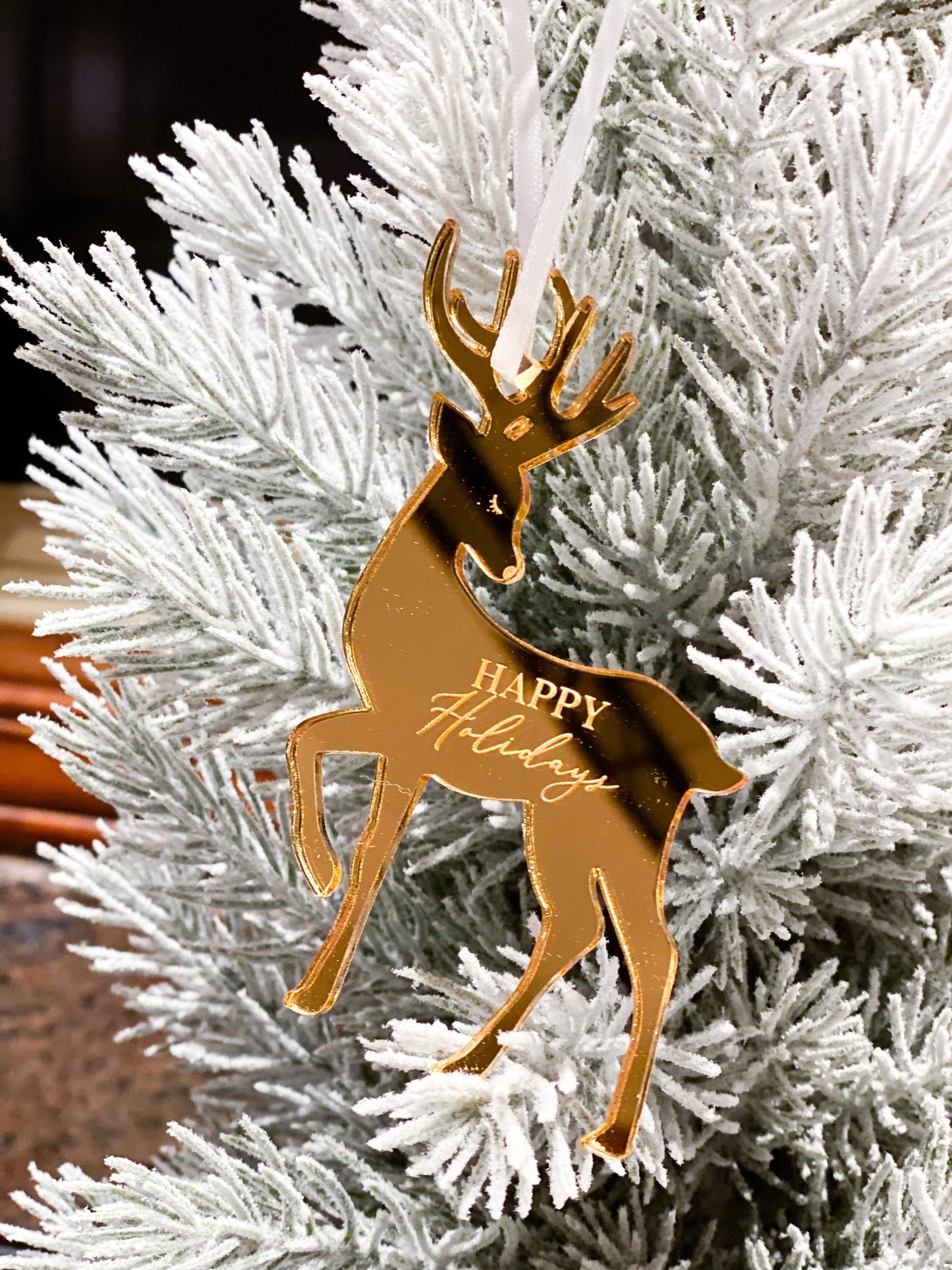 Reindeer Holiday ornament
