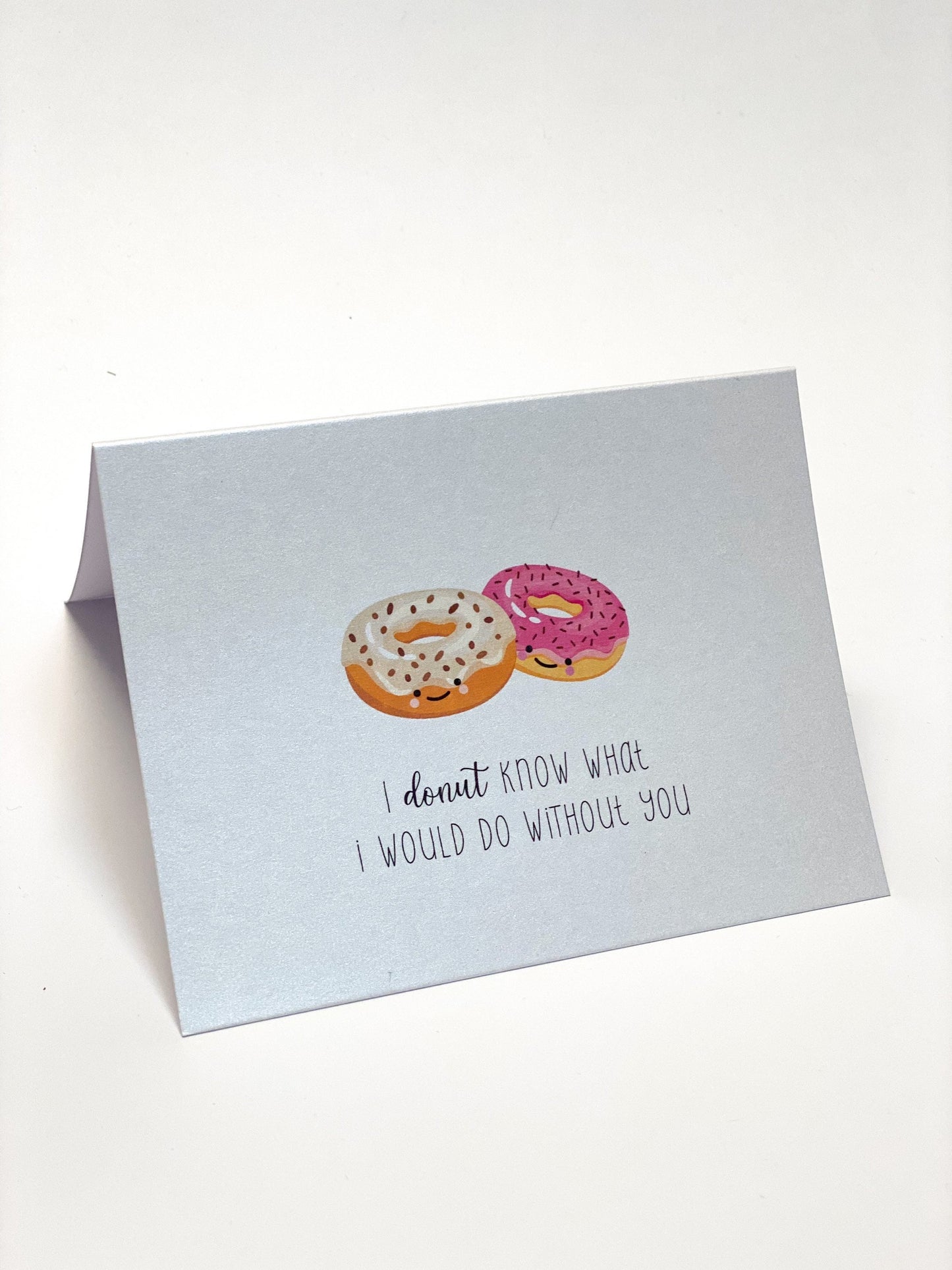 Donut pun card
